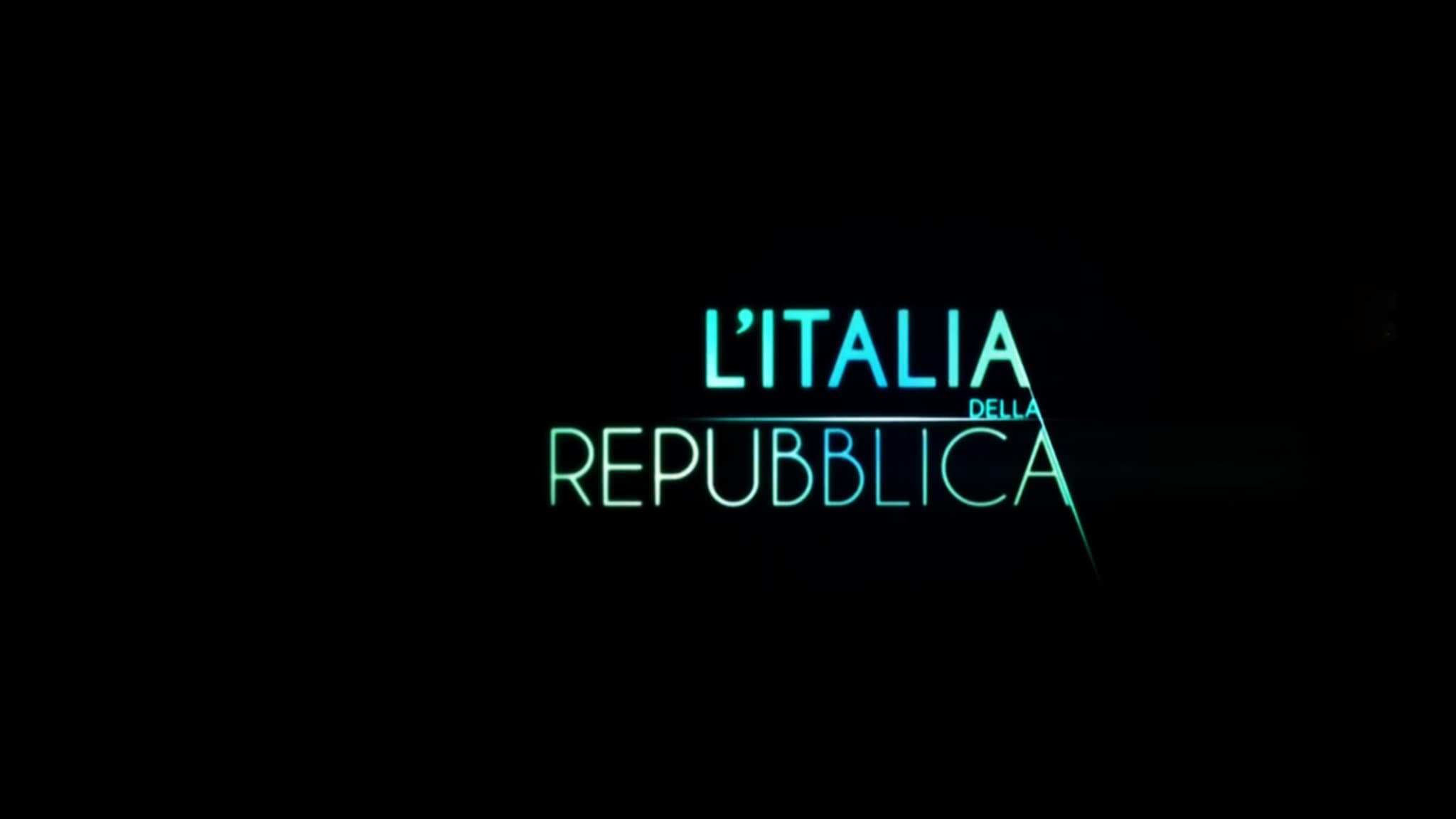 L'Italia della Repubblica
