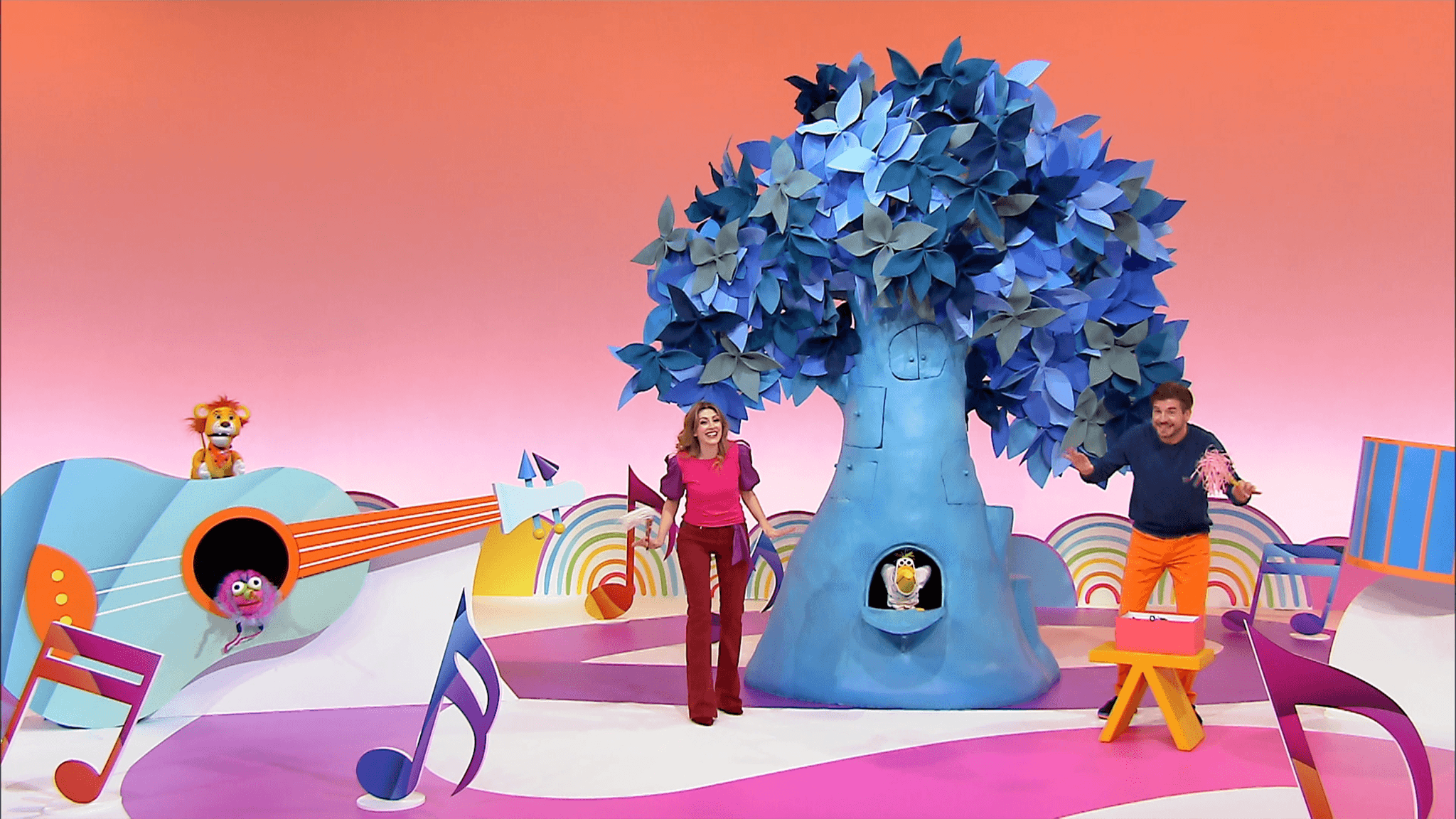 È un Azzurro Albero