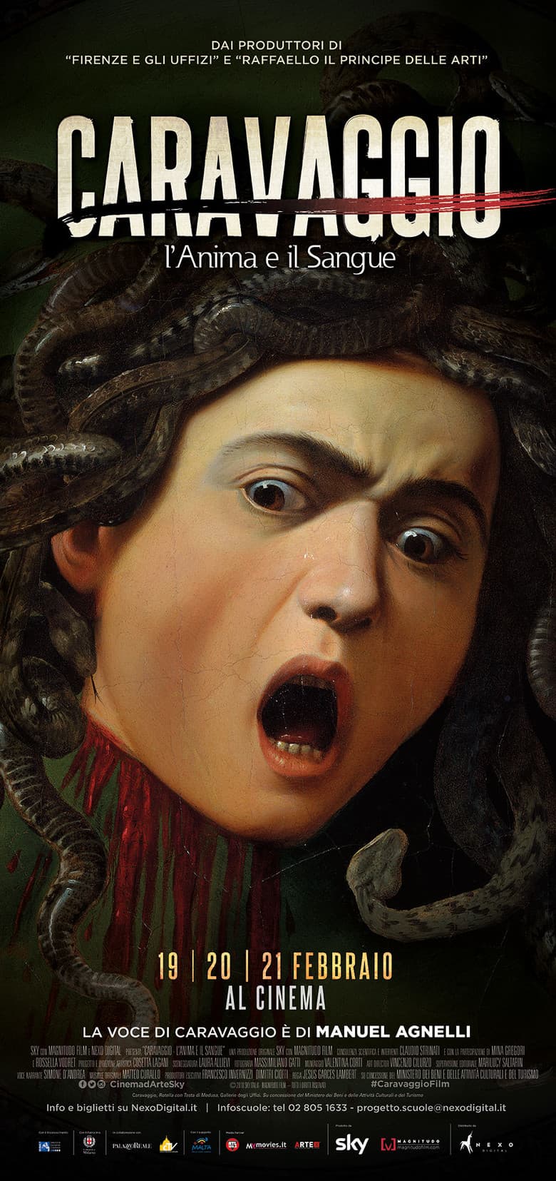 Caravaggio l'anima e il sangue