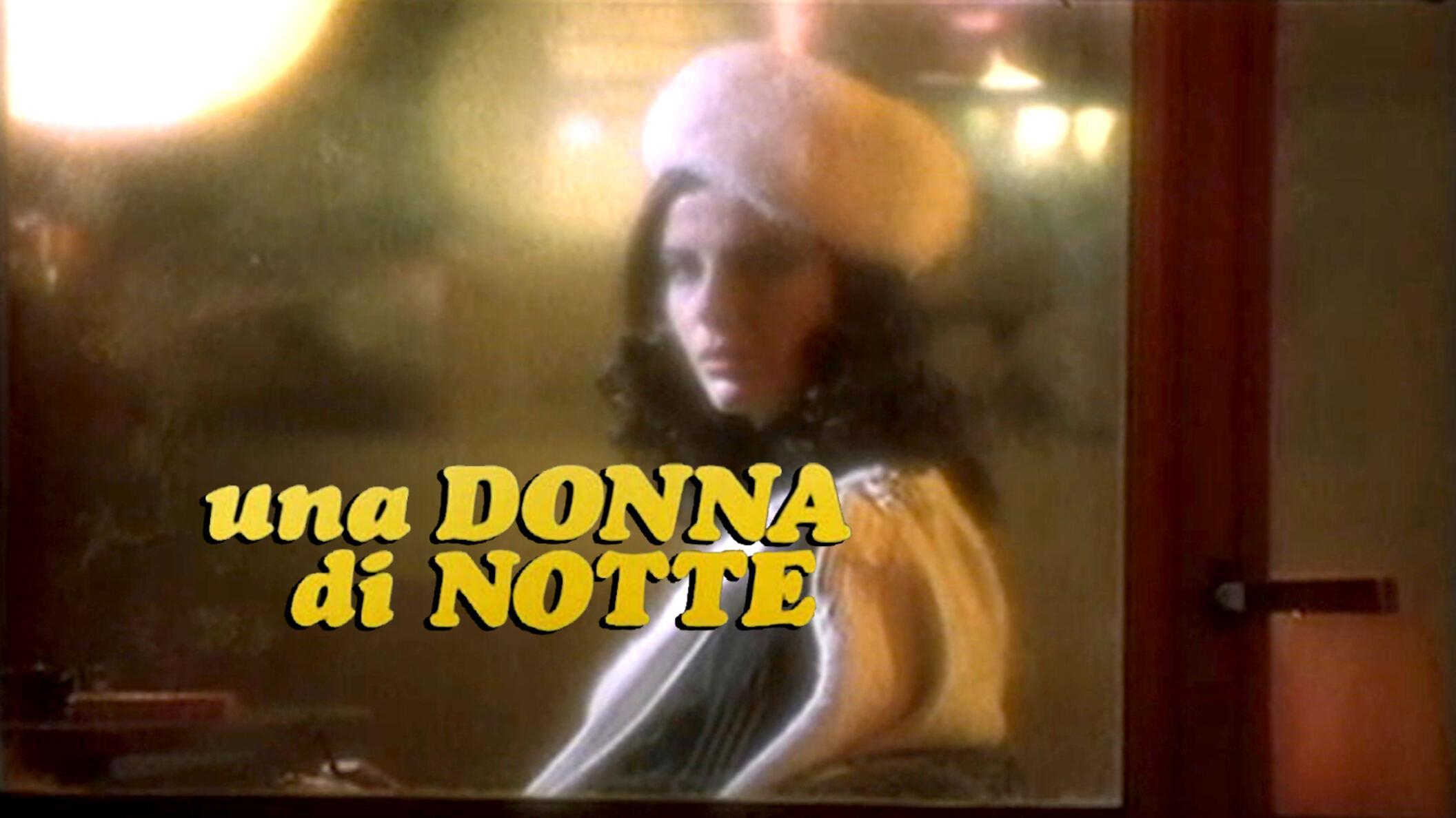 Una donna di notte