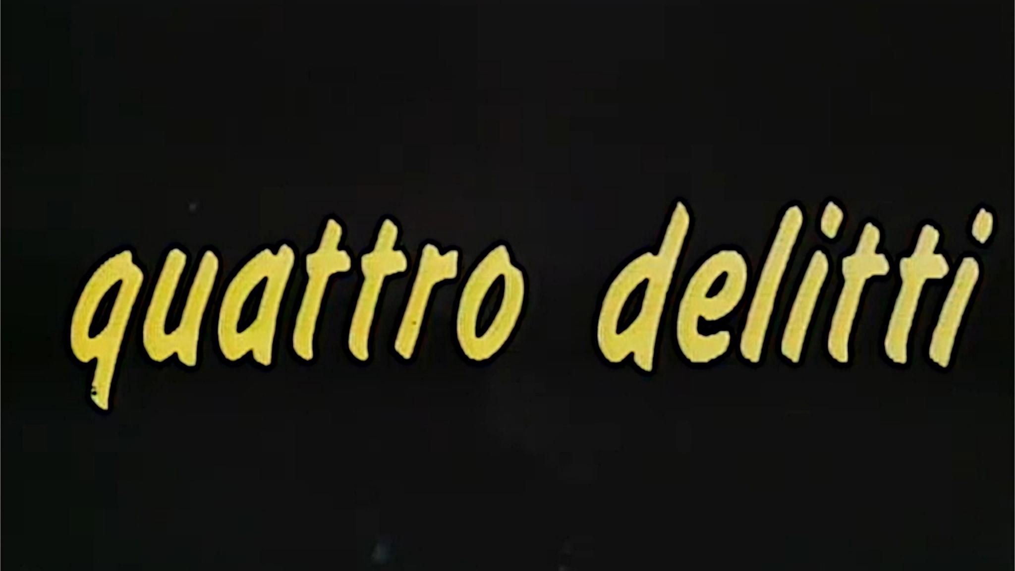 Quattro delitti